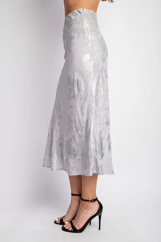 Soft Glam Metalic Skirt - Image 4