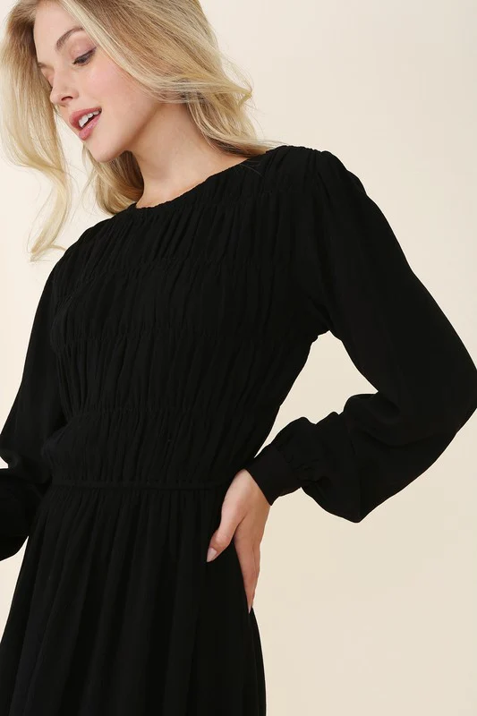 Rally Ruched Midi Dress - Image 3