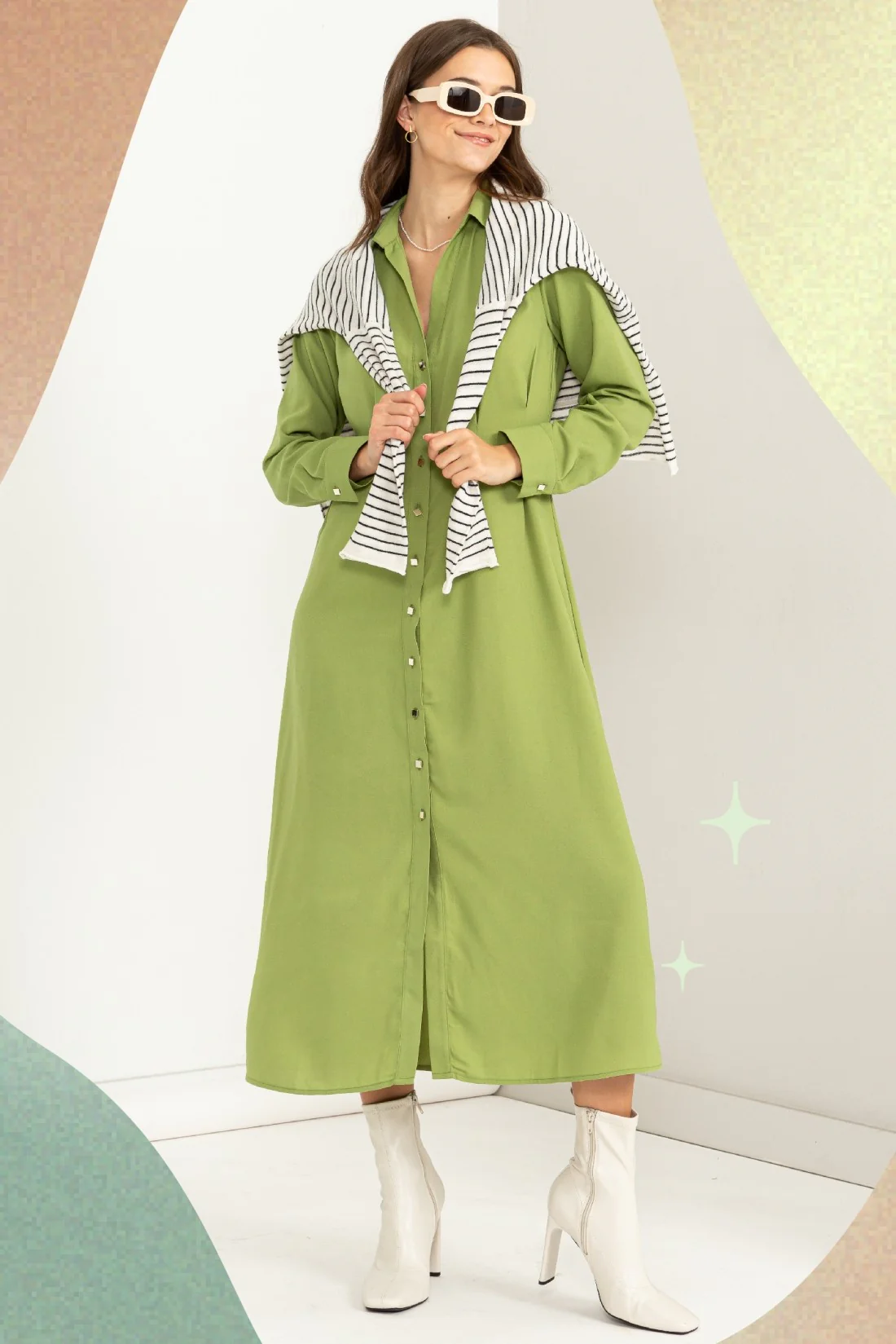 Emma Midi Dress - Image 6