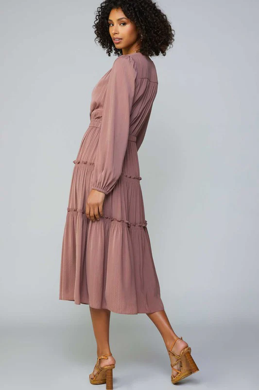 Endless Tiered Midi Dress - Image 8
