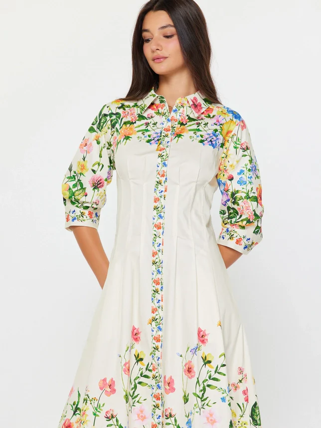 Leya Midi Dress - Image 3