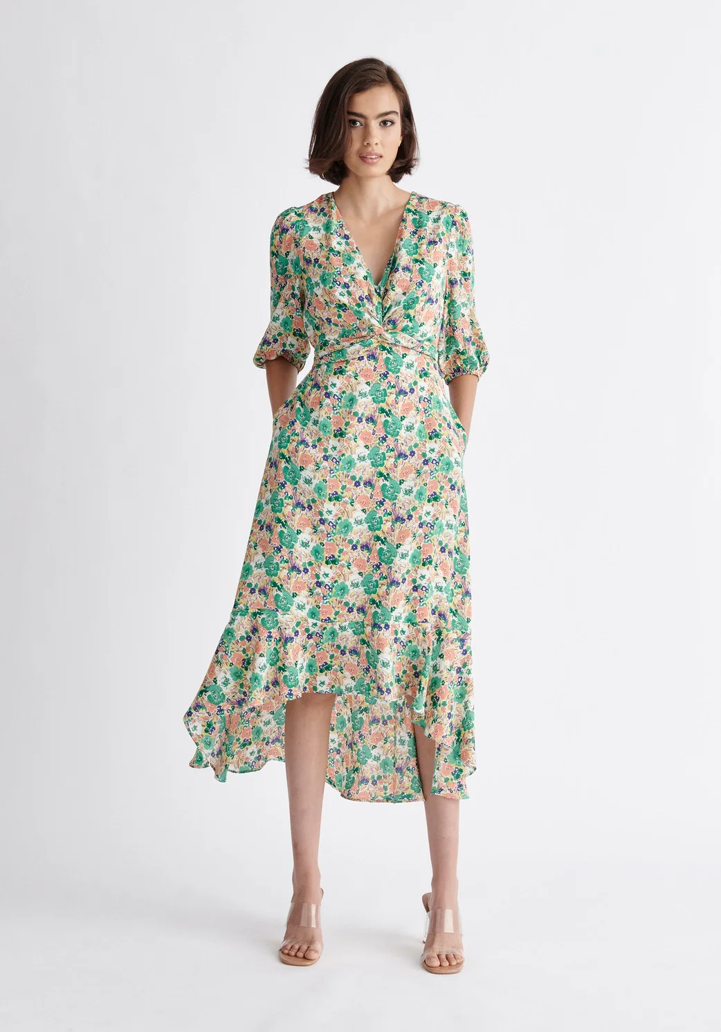 Floral Paisie Midi Dress - Image 5