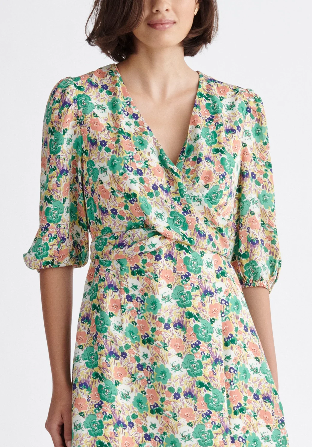 Floral Paisie Midi Dress - Image 6