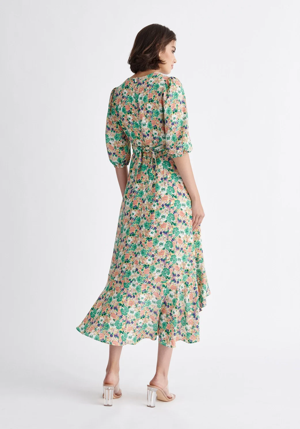 Floral Paisie Midi Dress - Image 7