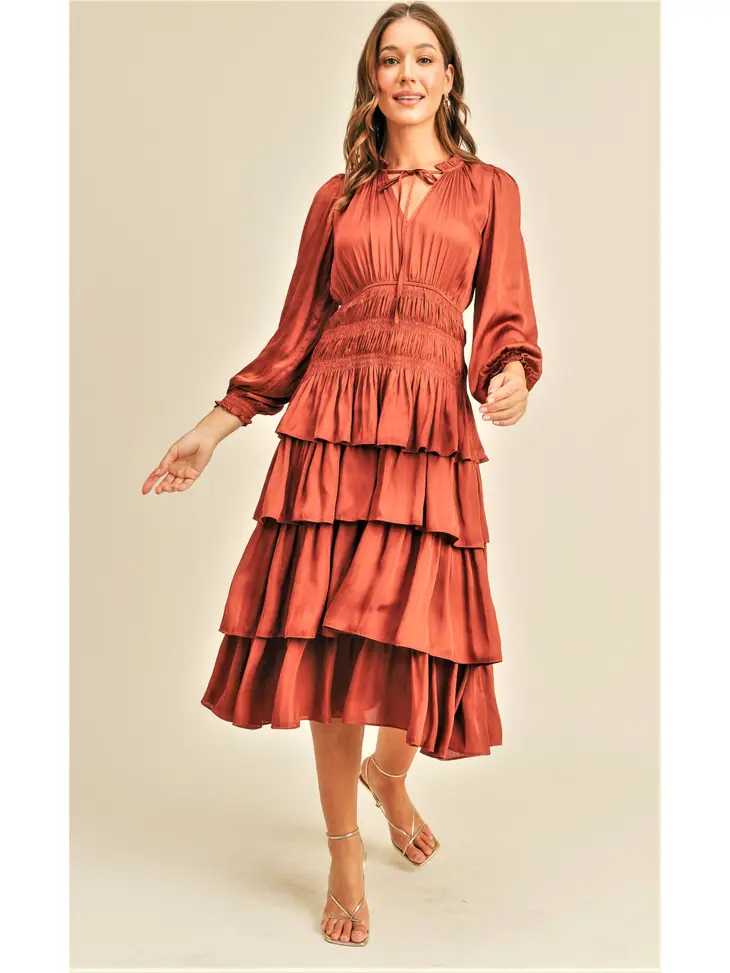 Lover Era Satin Dress - Image 3