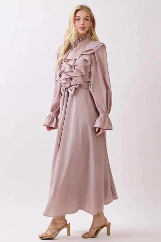 Rena Ruffle Dress - Image 10