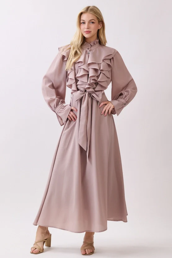 Rena Ruffle Dress - Image 12