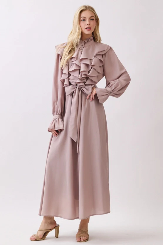 Rena Ruffle Dress - Image 8