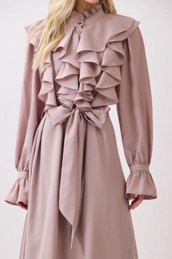 Rena Ruffle Dress - Image 9