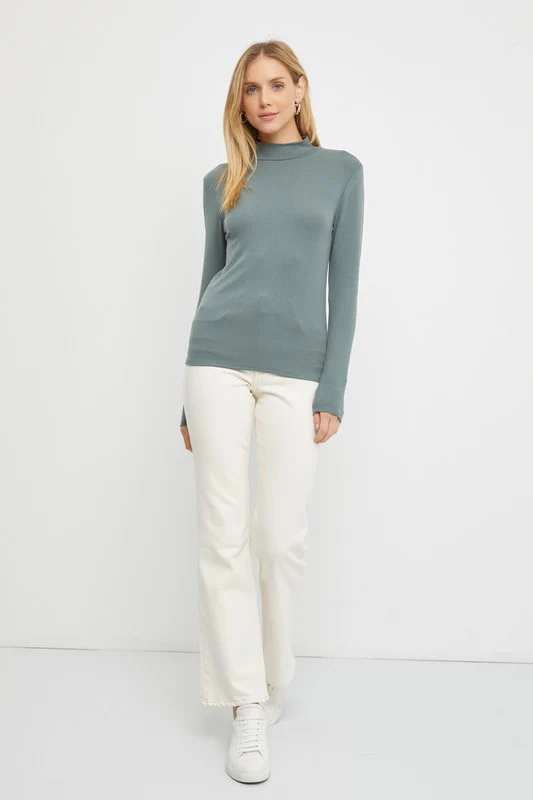 Second Skin High Neck Top - Image 4