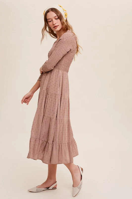 Made For Frolicking Smocked Dress - Image 3