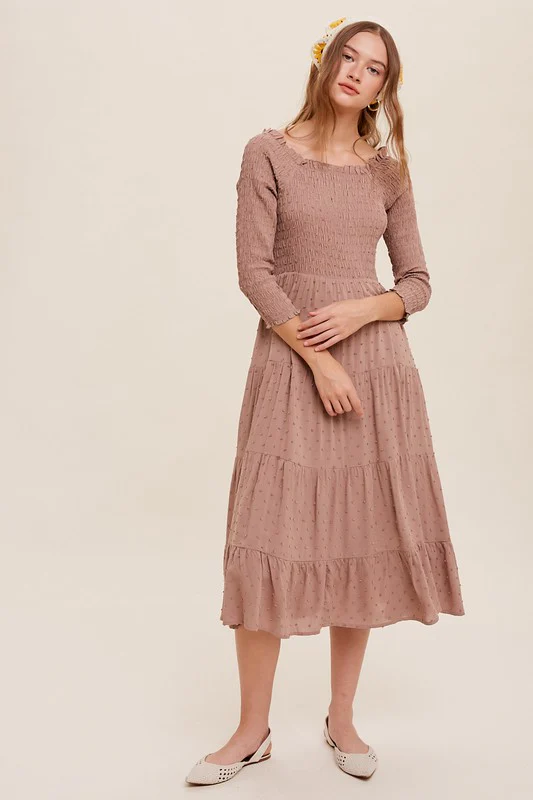 Made For Frolicking Smocked Dress - Image 4