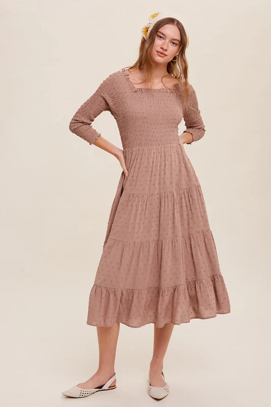 Made For Frolicking Smocked Dress - Image 5