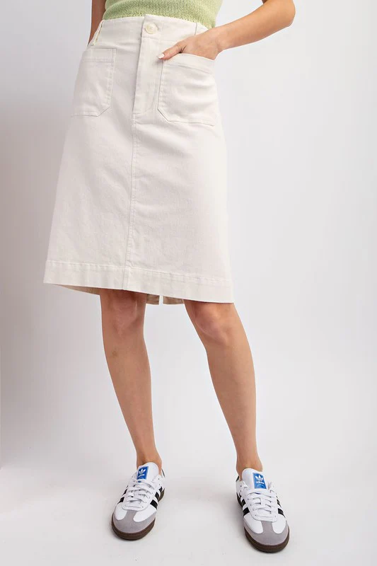 Bring It Denim Skirt - Image 5