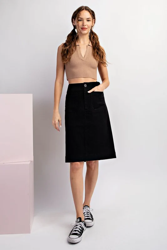 Bring It Denim Skirt - Image 6