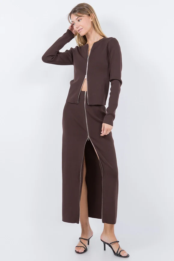 Sabrina Zip Up Skirt - Image 5