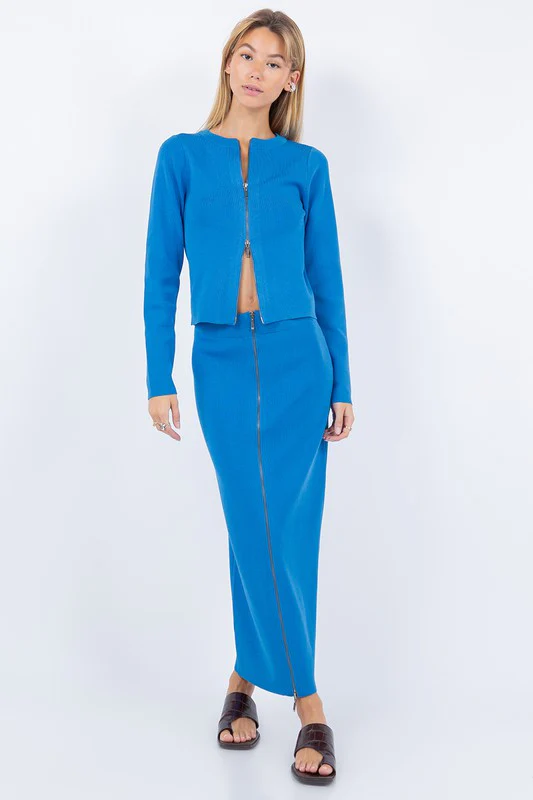 Sabrina Zip Up Skirt - Image 9